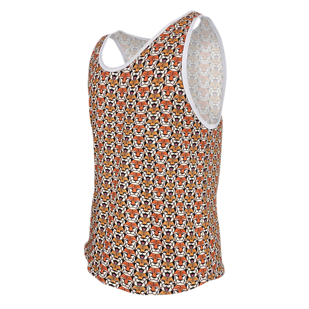 Louis Vuitton Pattern Print, White 2022 Scoop Neck Top Xs